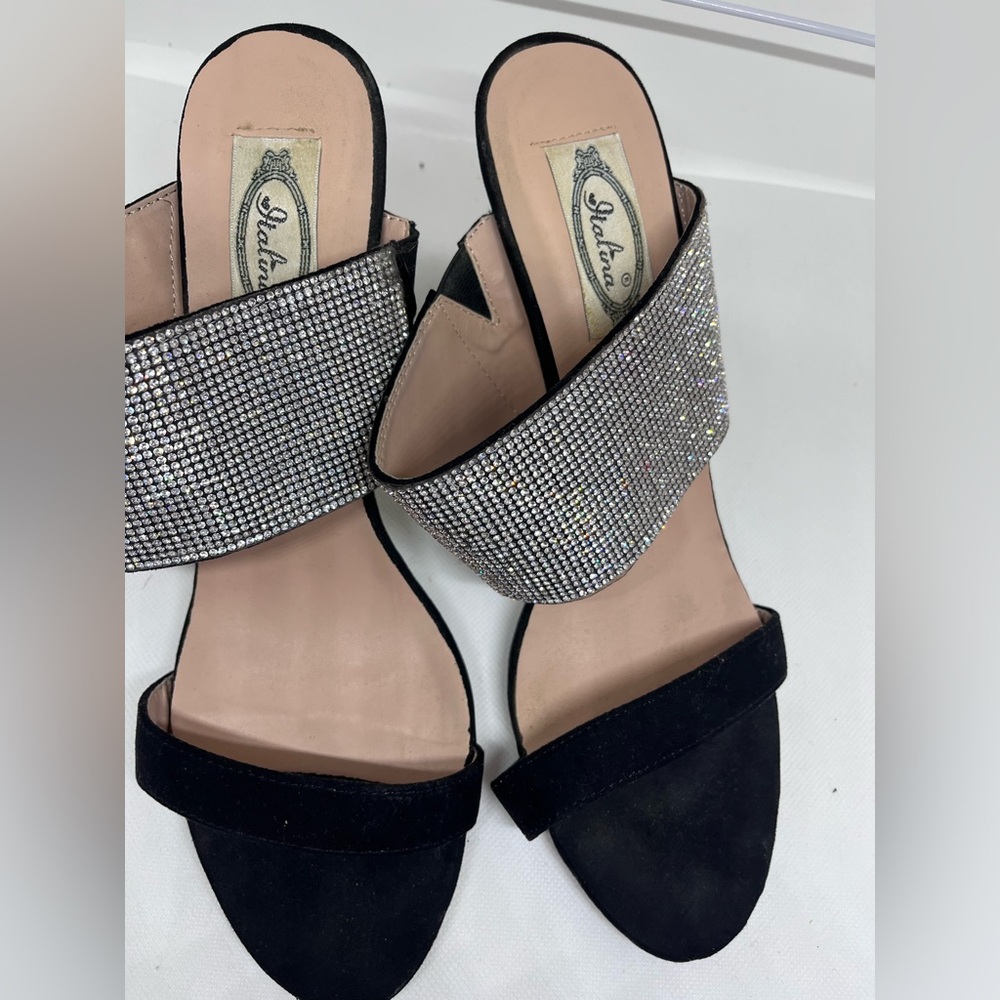 Bling Sandal in black
